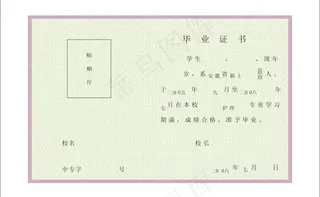 毕业证书底纹 花边背景 结业证书底...