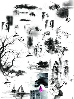 水墨风景图片