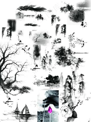 水墨风景图片