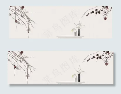 秋季女装淘宝天猫首页宽屏海报背景素...