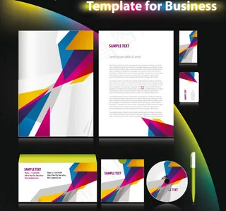 潮流矢量VI素材