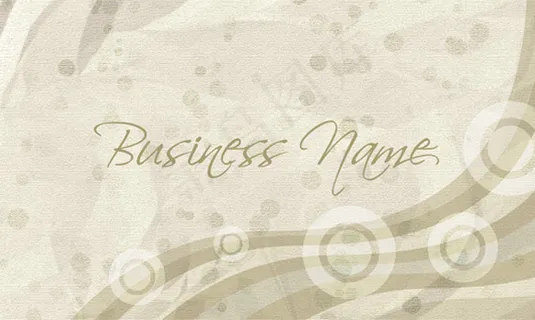 艺术的名片模板PSD