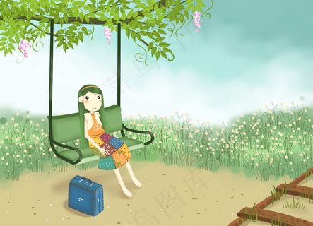 搖椅女孩