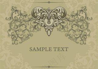 古典花纹欧式花纹底纹图片