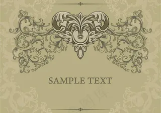 古典花纹欧式花纹底纹图片