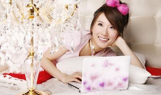 现代家庭美女图片