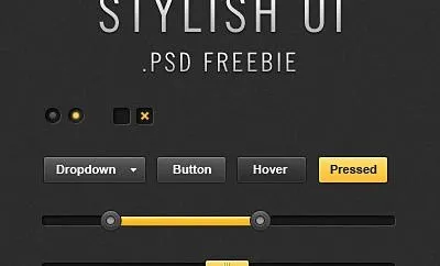 网页ui进度条psd分层psd模版下载