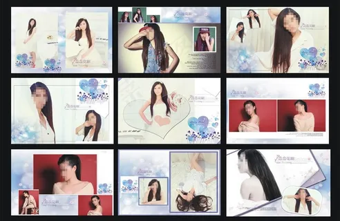 写真相册模板图片