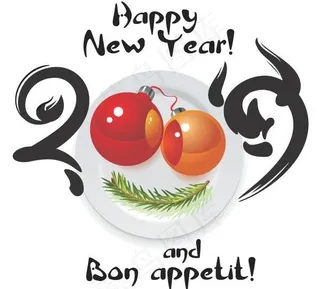 创意2009艺术字矢量素材