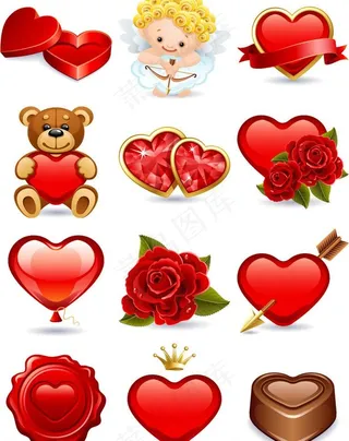 情人节素材图片
