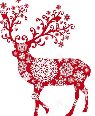 圣诞鹿图片
