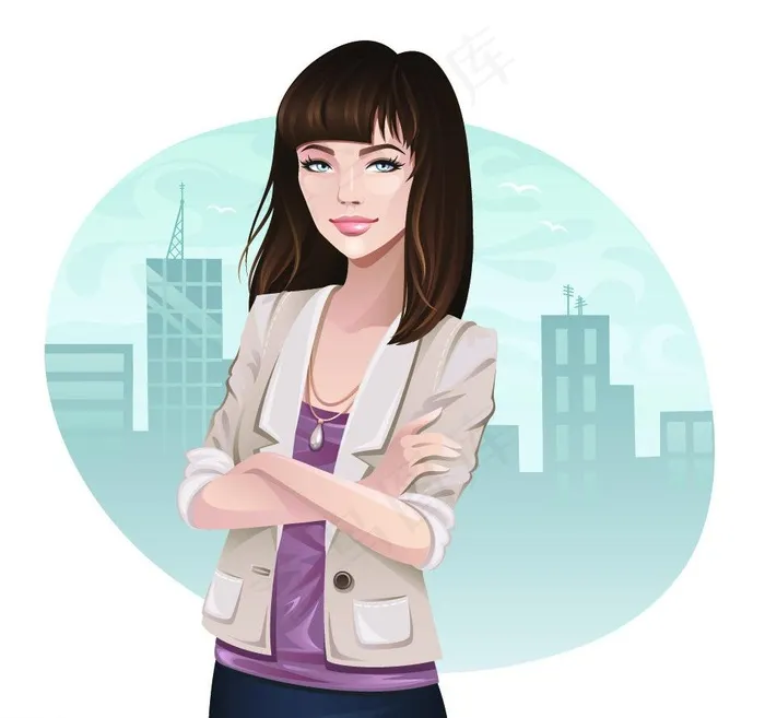 办公商務成功女性图片