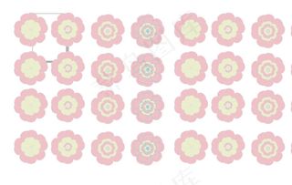 手绘花朵背景素材免费下载