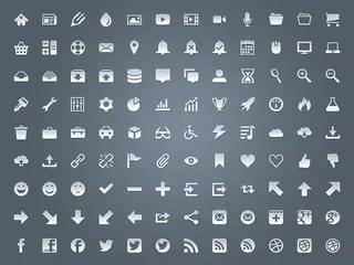 金属小图标PSD素材