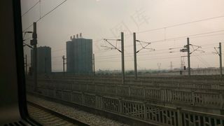 火车路实拍视频素材