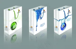 手提袋（平面图）图片