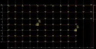济南大学 框架柱配筋图