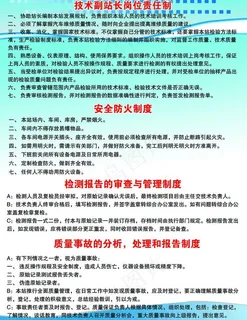 安全防火制度展板图片