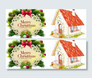 圣诞节吊牌图片