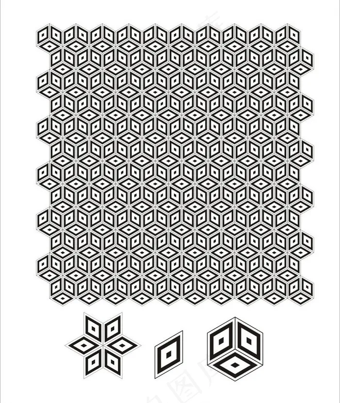 底纹系列图片cdr矢量模版下载