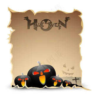 可怕的万圣节背景