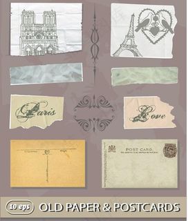 法国巴黎素材设计图片