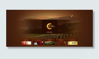 大气古典茶叶网站