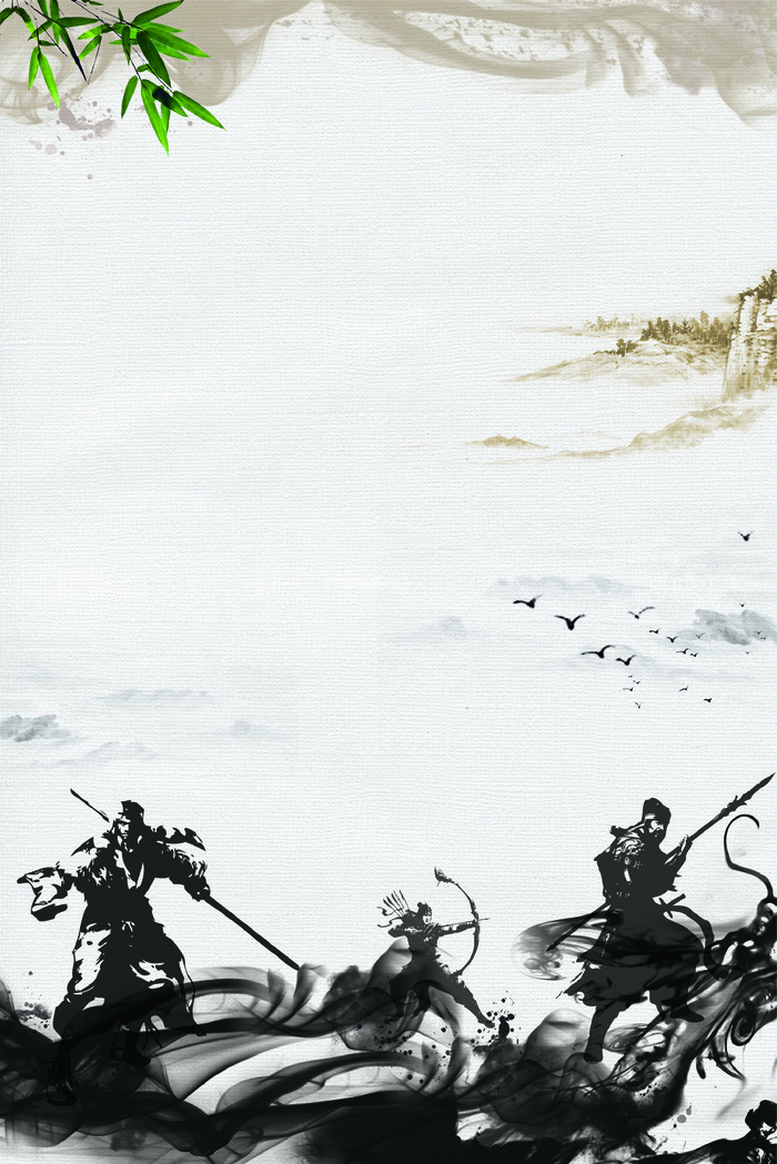 武术招生海报背景(1667X2500(DPI:150))psd模版下载