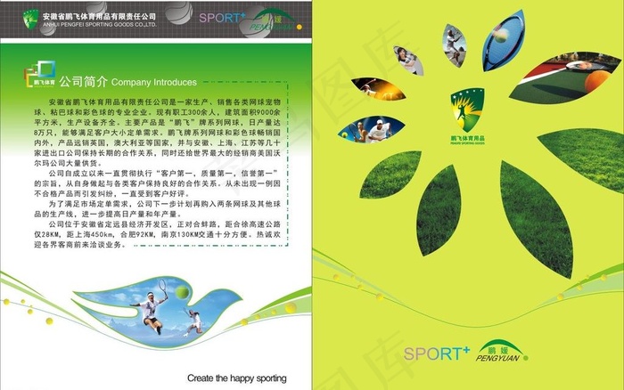 体育画册图片cdr矢量模版下载