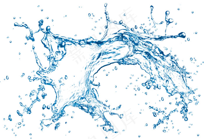 水纹水波纹浪花水珠夏季素材(1700X1156)