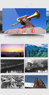 2018井冈山革命红军抗日视频素材