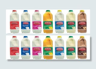 牛奶包装素材图片