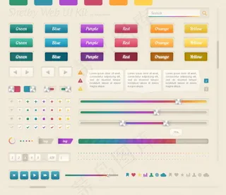 特色多媒体按钮标签