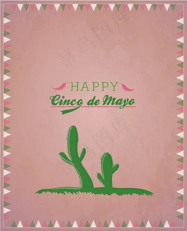 Cinco de Mayo矢量插画...eps,ai矢量模版下载