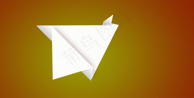 立体折纸效果可打字放置图片psd模版下载