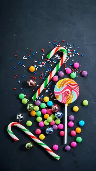 棒棒糖高清摄影图片