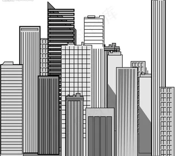 拥挤的城市图片