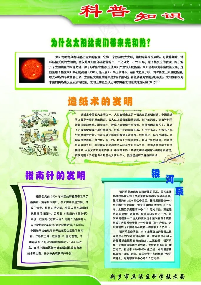 科技科普知识图片(3150X4724(DPI:100))psd模版下载