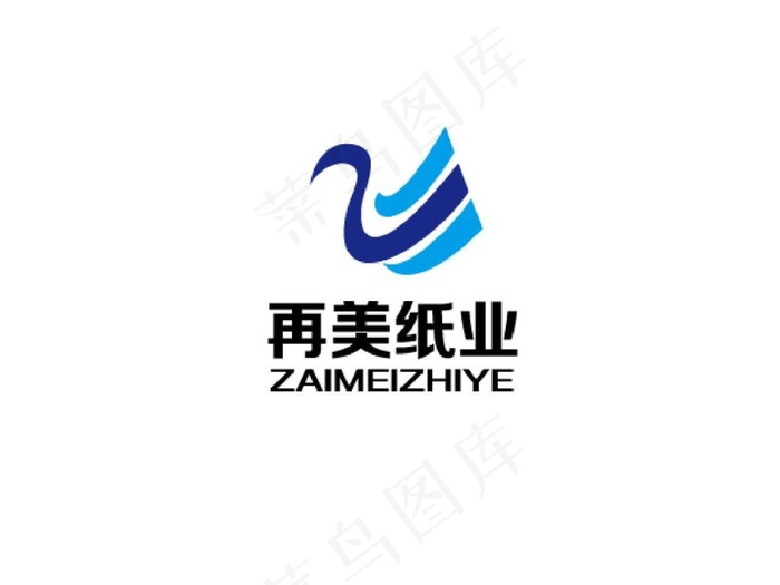 纸业标志ai矢量模版下载