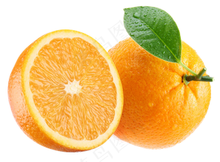 橙子鲜橙鲜美水果桔子果子免扣素材