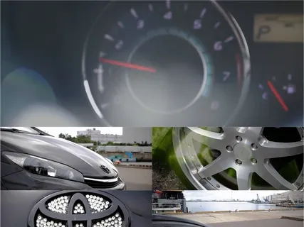 丰田汽车广告视频素材