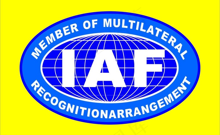 iaf质量标志图片cdr矢量模版下载