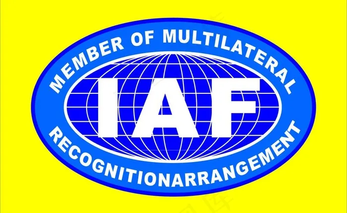 iaf质量标志图片cdr矢量模版下载