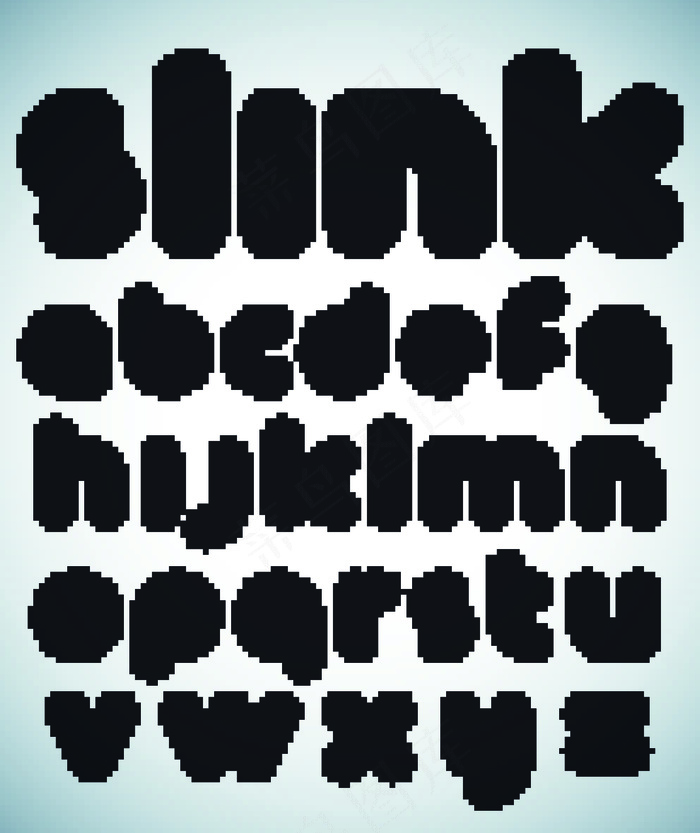 创意字母设计矢量素材02