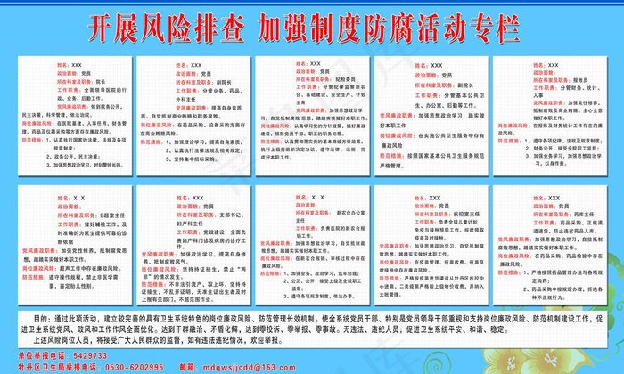 风险排查psd模版下载