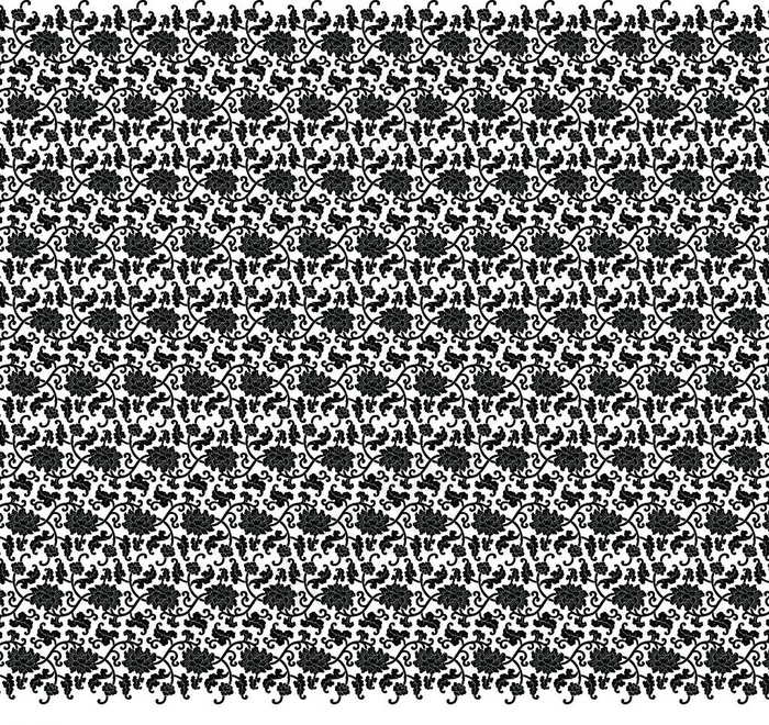 青花瓷花 花纹 底纹