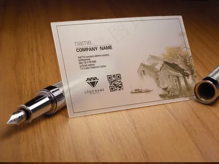 最新江南古镇旅游客栈名片PVC名片...