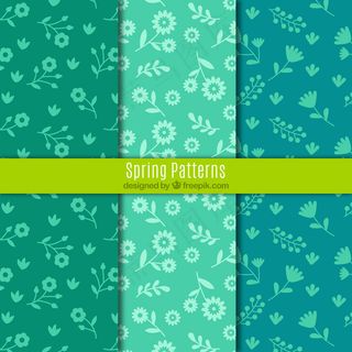 绿色背景矢量图