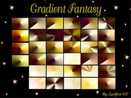 金属PS渐变素材