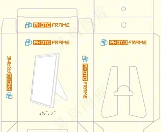 相框式相框盒图片